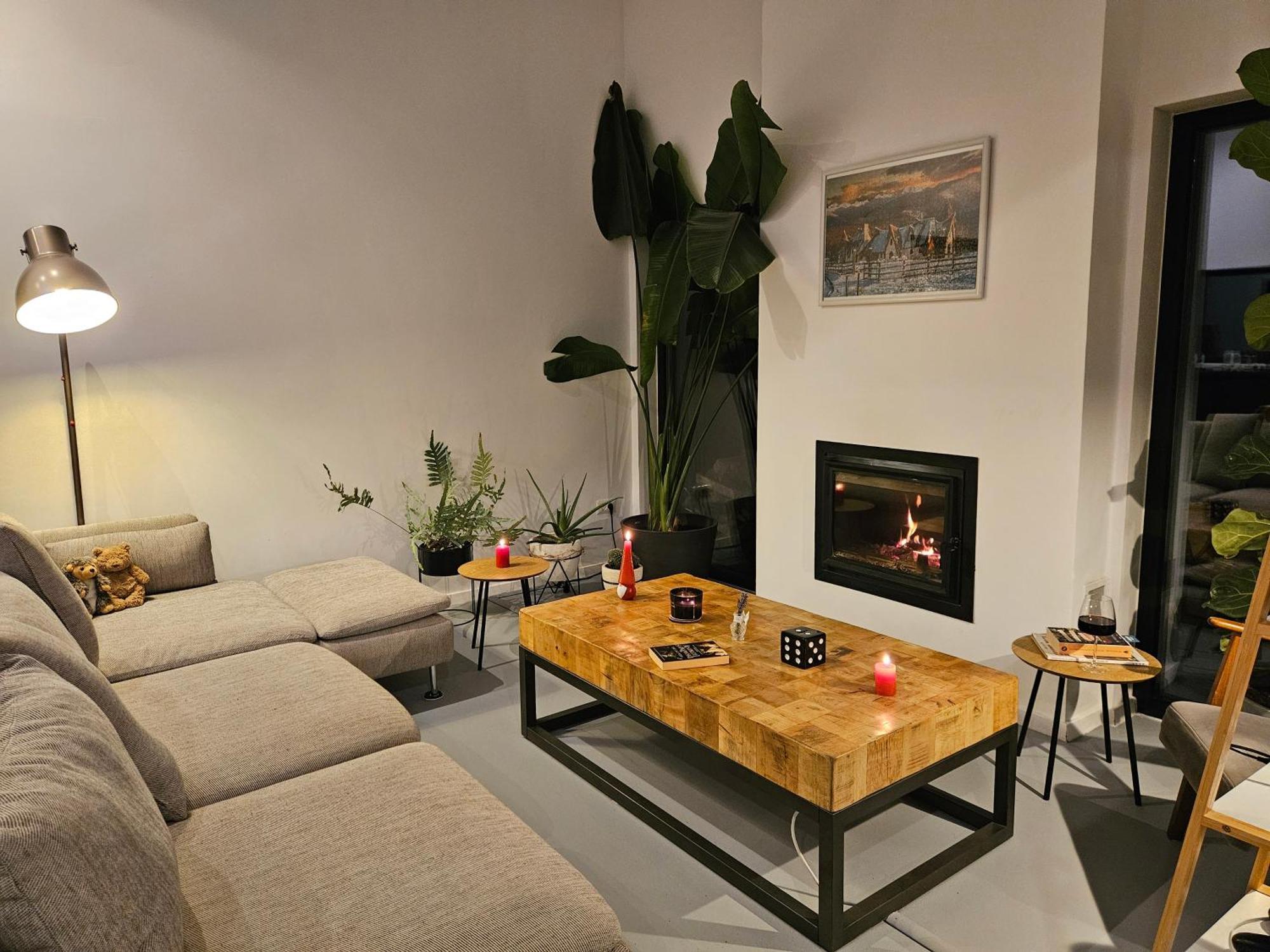Black Walnut House With Indoor Outdoor Fireplace Izvoarele  Exteriör bild