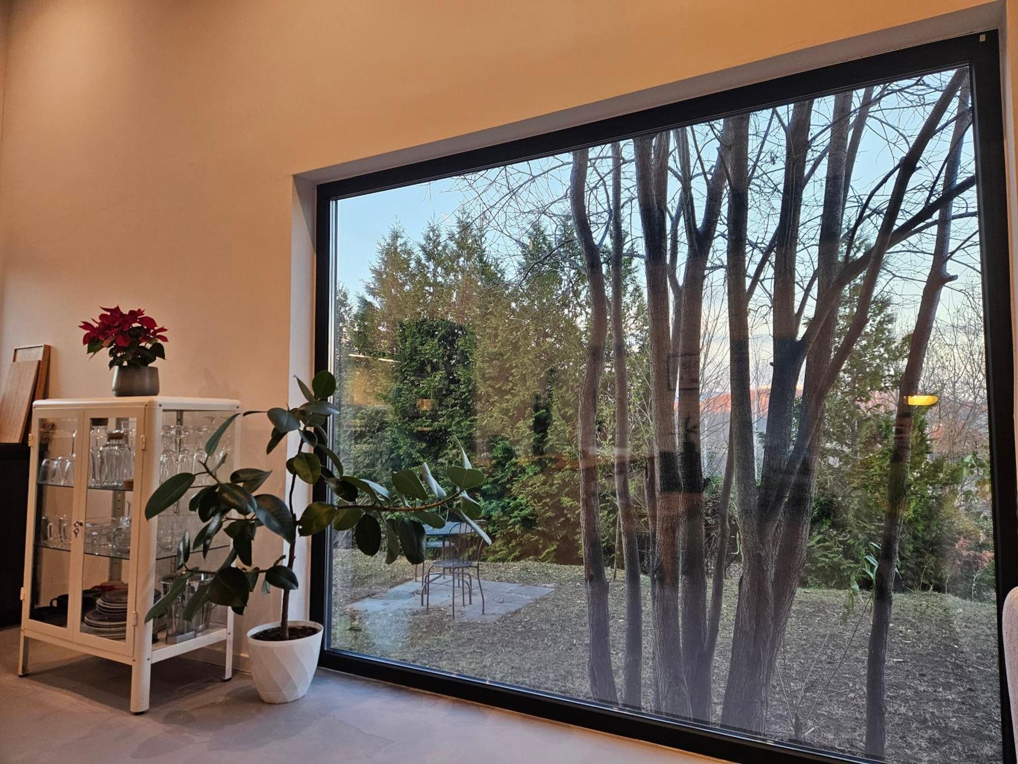 Black Walnut House With Indoor Outdoor Fireplace Izvoarele  Exteriör bild