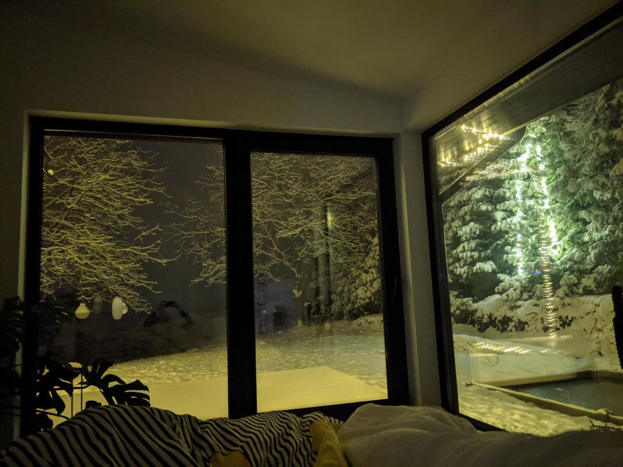 Black Walnut House With Indoor Outdoor Fireplace Izvoarele  Exteriör bild